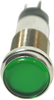Led Indicator, Panel, 12.7Mm, Grn, 12V; Led Color Dialight - 74Y9585 - Newark, An Avnet Company