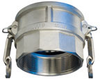 Stainless Steel Part D Female Coupler x Female NPT -- SS-D600
