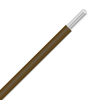 1561/24 BR005 - Alpha Wire MIL-W-76B/Type MW PVC Hook-Up/Lead Wire - 24 AWG - Solid Conductor - Tinned Copper - 1000V - Brown - 100ft - ALP1561/24-BR005 - Lapp Tannehill