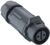 Quicklock Socket, Ip67, Size 12, Straight, Plastic Housing And Solder Terminals Rohs Compliant Lumberg - 23AH4070 - Newark, An Avnet Company
