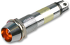 Panel Mount Indicator, Led, 9.3Mm, Yellow, 24V; Led Color Dialight - 30K5155 - Newark, An Avnet Company