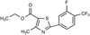 Ethyl 2-[3-Fluoro-(trifluoromethyl)phenyl]-4-methyl-thiazo.. - 10090 - Medical Isotopes, Inc.