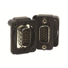 D-Sub, D-Shaped Connector Adapters - EHHD15MMB-ND - DigiKey