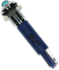 Panel Mount Indicator, Led, 8Mm, Blue, 3.8V; Led Color Apem - 16R0167 - Newark, An Avnet Company