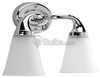 Two-Light Wall Bracket Light Fixture - P2759-15 - bulbs.com