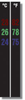 Digi-Temp 9 Level Reversible Thermochromic Liquid Crystal Thermometer - 2024 - LCR Hallcrest