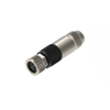 M8 Field Attachable Connector, IDC termination, slim metal housing, IP67, female, 4-pole, A-coded, unshielded, - RKMCI 4A - Belden Inc.