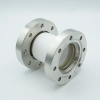 Ceramic Break, 30KV Isolation, 2.00″ Inner Dia, 4.50″ Conflat Flange -- A1991-3-CF - Image