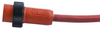 Mini-Link Plug Assembly, Hi-Temp silicone, Female 90 deg, 2 pole, 12', 16 AWG -- 102C0120AHT - Image