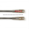20FT Gray CAT6 250MHz Patch Cable F/UTP CM Locking Snagless - C6PC70S-GY-20 - Black Box