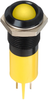 Led Panel Indicator, Yellow, 16Mm, 24Vdc Rohs Compliant Apem - 65AH9481 - Newark, An Avnet Company