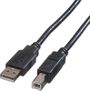 Usb Cable, 2.0 A-B Plug, 4.5M, Blk; Connector To Connector Roline - 43AC9788 - Newark, An Avnet Company