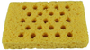 Solder Sponge, Multi-Hole, 2.2 In X 3.5 In, 10/pk Rohs Compliant Easybraid - 51AC7373 - Newark, An Avnet Company