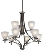 Mid. Chandeliers-Glass Up - 634050 - Light Center (The)