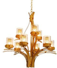 2710BG Large Chandeliers-Glass Shade - 333826 - Capital Lighting, Inc.