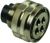 Circular Connector, Plug, 4 Position, Panel Mount; Military Specification Amp - Te Connectivity - 12P9887 - Newark, An Avnet Company