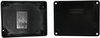 Enclosure, Wall, Aluminium, Black; Enclosure Type Bud Industries - 72Y0536 - Newark, An Avnet Company