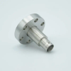 MHV Coaxial Feedthrough, 1 Pin, Grounded Shield, 1.33″ Conflat Flange, Without Air-side Connector - A0238-2-CF - MPF Products, INC.