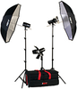 FL290K KIT: (DISCONTINUED) 3-LIGHT 420 WATT-SECOND ESSENTIAL LOCATION KIT - 401510 - Smith-Victor Corporation