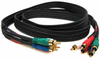 6ft Component Video + RCA Stereo Audio Cable - RA90-06G - SFCable.com