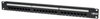24-Port 1U Rack-Mount Cat6/Cat5 110 Patch Panel, 568B, RJ45 Ethernet, TAA -- N252-024 - Image