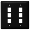 Datacommunication Face Plate -- NSP26BK - Image