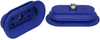 Bellows suction cup (oval) for high dynamic on curved, oily surfaced workpieces SAOB 140x70 NBR-60 G1/4-IG -- 10.01.06.00902 - Image