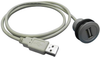 Adaptor, Usb2.0, A-A, Panel, 5.0M; Connector To Connector Harting - 61T4939 - Newark, An Avnet Company