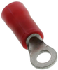 Terminal, Ring Tongue, #4, Crimp, Red; Stud Size - Metric Amp - Te Connectivity - 96F7450 - Newark, An Avnet Company