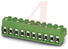 Terminal Block, Printed Circuit; 10 A; 250 V; 5 mm; 8; 5 mm; Screw Connection - 70054931 - Allied Electronics, Inc.