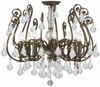 Semi-Flush Mts.-Candle - 12534 - Light Center (The)