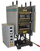 Bench Top Manual Molding Press with Heated Platens: 7.5, 12, 25 and 30 Ton -- Model 4123