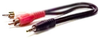 3.5MM STEREO MALE TO 2 RCA MALES 6