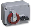 Conn, Mains Socket, 32A, 415V, Red; Current Rating Abb - 41X2850 - Newark, An Avnet Company
