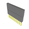 Headers, Receptacles, Female Sockets - 612-ESQ-110-34-G-S-ND - DigiKey
