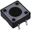 Tactile Switch, Spst, 0.05A, 24Vdc; Product Range Alcoswitch Te Connectivity - 17AH9024 - Newark, An Avnet Company