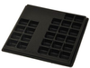 Protektive Pak Plastic ESD / Anti-Static Small Component Carrier 37785 - 4 5/16 in Length - 4 5/16 in Wide - PROTEKTIVE PAK 37785 - R. S. Hughes Company, Inc.