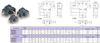 L Type, Size 4, PBX Mini-Bevel Gear Box -- PBX-041L