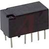 Relay;E-Mech;High Voltage;DPDT-NO/NC;Cur-Rtg 2A;Ctrl-V 5DC;Vol-Rtg 30DC;10 Pin - 70158589 - Allied Electronics, Inc.
