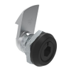 Quarter-Turn Cam Latch, 8 mm Hex Recess, 23mm  Grip, Sealed, Zinc Alloy, Powder Coat, Black - E5-6-015-520 - Southco