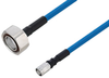 Plenum 7/16 DIN Male to NEX10 Male Low PIM Cable 150 cm Length Using SPP-250-LLPL Coax Using Times Microwave Parts - PE3C6251-150CM - Pasternack