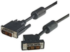 DVI-D Single Link LSZH DVI Cable Male / Male 45 Degree Left, 15.0 ft - MDA00037-15F - MilesTek Corporation