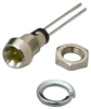 Panel Mount Indicator, Led, 5.943Mm, Yellow, 2V; Led Color Bivar - 06W0107 - Newark, An Avnet Company
