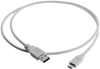 Usb Cable, 3.0 A Plug-C Plug, Wht, 3.3Ft; Connector To Connector L-Com - 78AH1142 - Newark, An Avnet Company