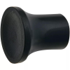 Push Pull Knob; Threaded Insert, ABS, Black -- DK-100 - Image