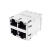 Modular/Ethernet Connector (RJ45) Jacks With Magnetics - 553-J0B-2014NL-ND - DigiKey
