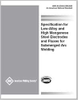 SPECIFICATION FOR LOW-ALLOY AND HIGH MANGANESE STEEL ELECTRODES AND FLUXES FOR SUBMERGED ARC WELDING - A5.23/A5.23M:2025 - American Welding Society (AWS)