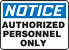 Admittance & Exit Signs - 