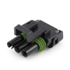 Aptiv 12020829 Female 3-Contact Tower Half Body Weather-Pack Connector -- 39093