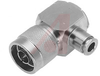 connector,rf coaxial,n right angle plug,crimp/crimp,cables lmr 240,8x - 70141749 - Allied Electronics, Inc.